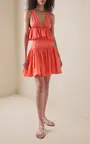 Alaïa Peplum-Hem Cotton-Blend Top | Thumbnail 3 Alaïa Peplum-Hem Cotton-Blend Top | Thumbnail 3