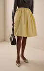 Prada Silk Taffeta Midi Skirt | Thumbnail 3
