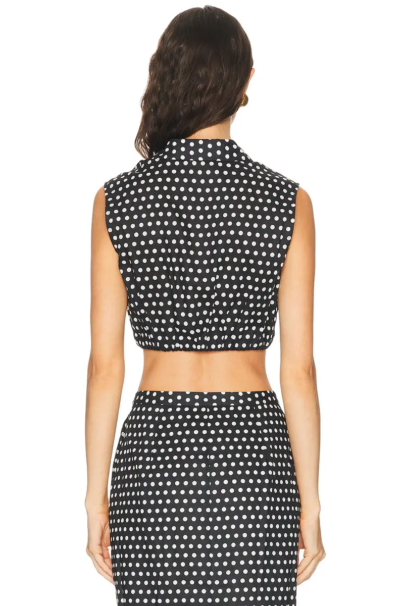 Frame The Polka Dot Top | Thumbnail 3