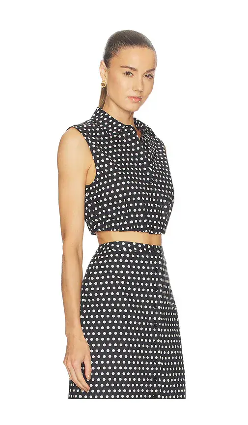 Frame The Polka Dot Top | Thumbnail 6