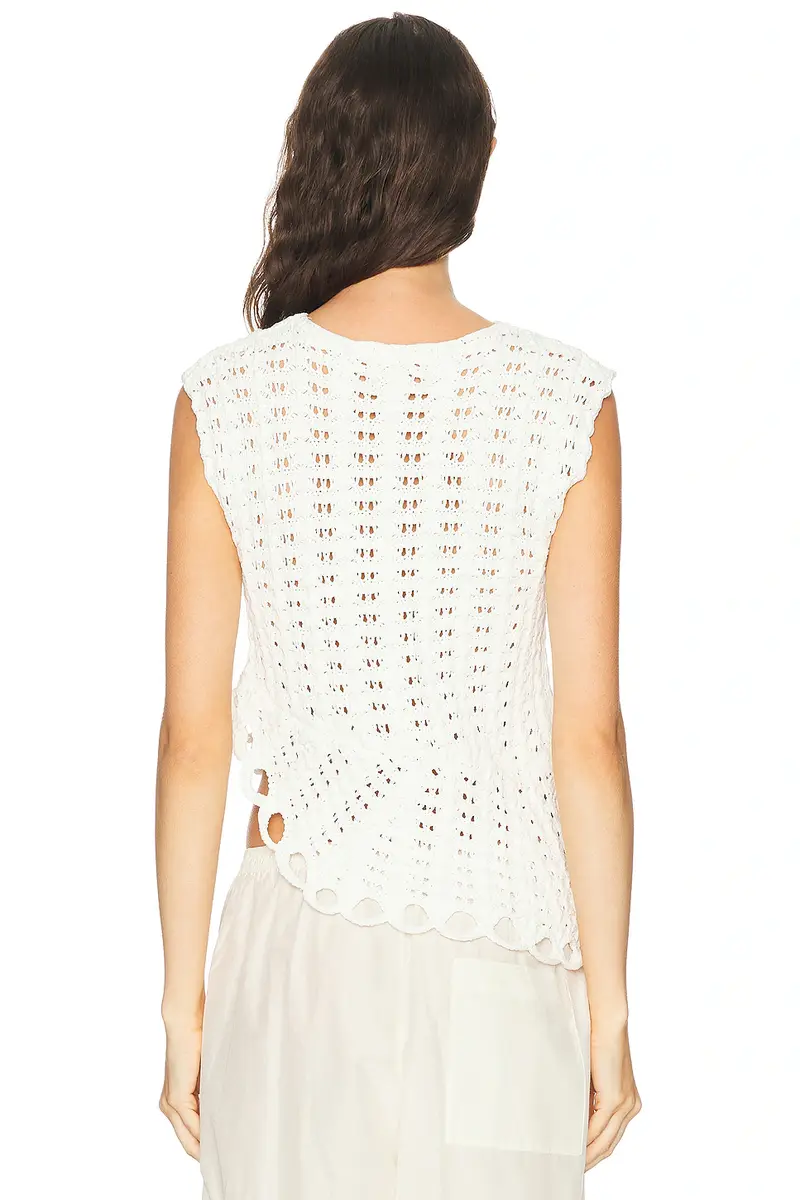 Loulou de Saison Saez Asymmetric Sleeveless Top | Thumbnail 4 Loulou de Saison Saez Asymmetric Sleeveless Top | Thumbnail 4