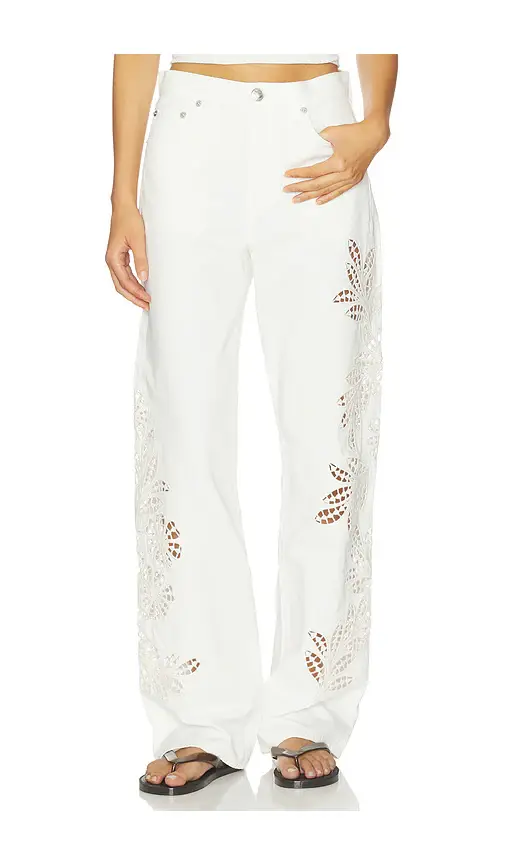 rag & bone Shea Full Straight Jeans | Image 1 rag & bone Shea Full Straight Jeans | Image 1
