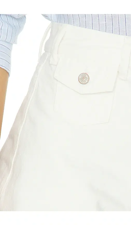 PAIGE Isa Mini Patch Pockets Short | Thumbnail 6