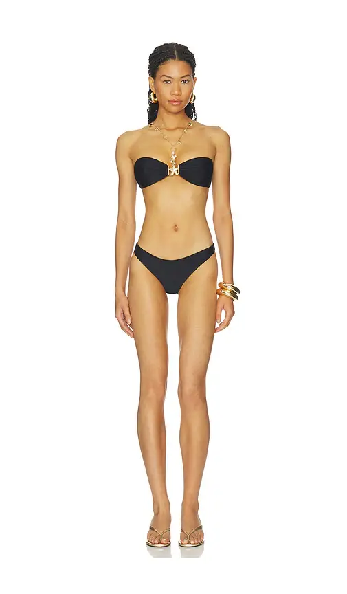 MORE TO COME Mahala Bandeau Bikini Top | Thumbnail 4