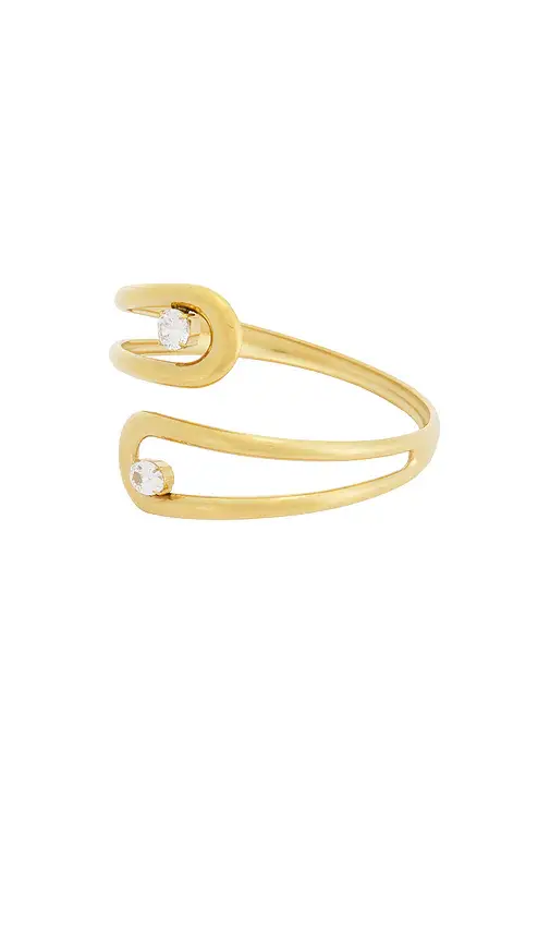 Epifene Crystal Wrap Around Arm Cuff | Thumbnail 2