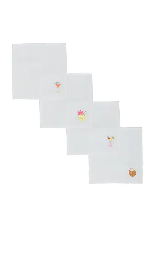 Frasier Sterling Out Of Office Cocktail Napkins | Thumbnail 2 Frasier Sterling Out Of Office Cocktail Napkins | Thumbnail 2