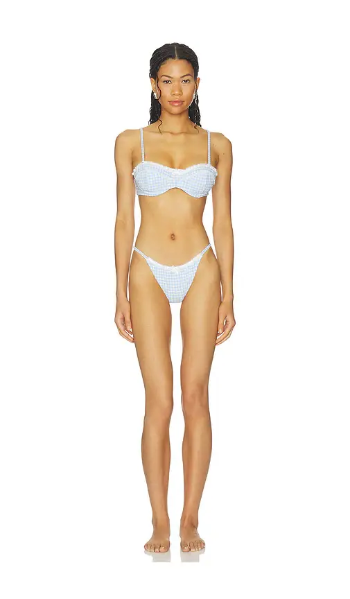 LoveShackFancy Rosavie Bikini | Image 1 LoveShackFancy Rosavie Bikini | Image 1