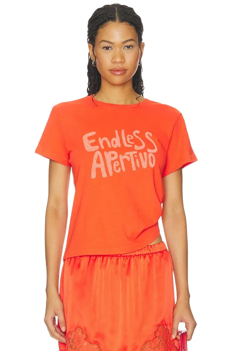 RE/DONE Classic Tee Endless Apertivo