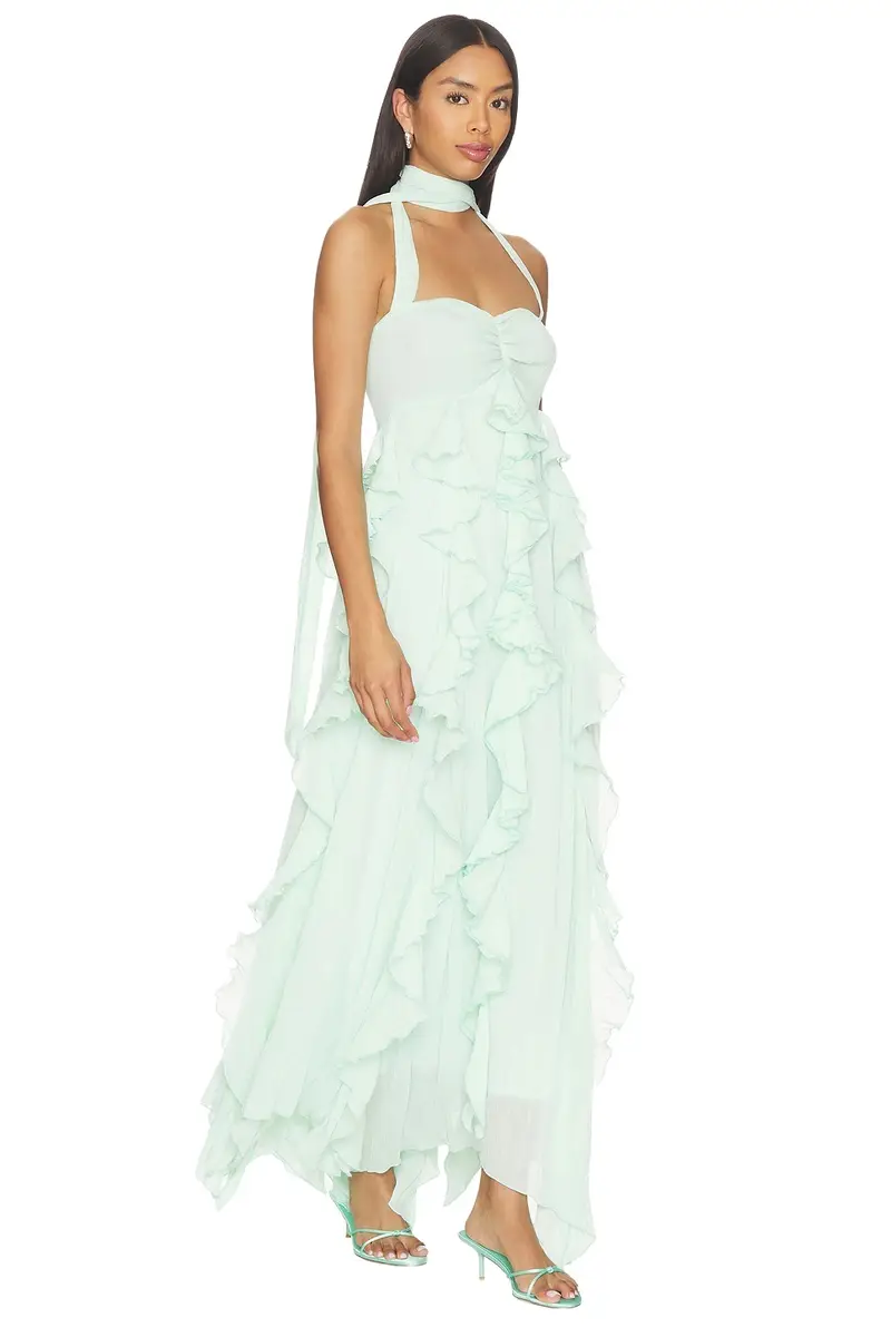 Gemma Ruffle Maxi Dress Gemma Ruffle Maxi Dress