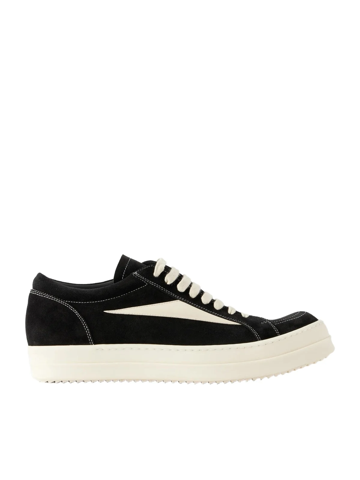 Vintage Full-Grain Leather-Trimmed Suede and Rubber Sneakers - Men