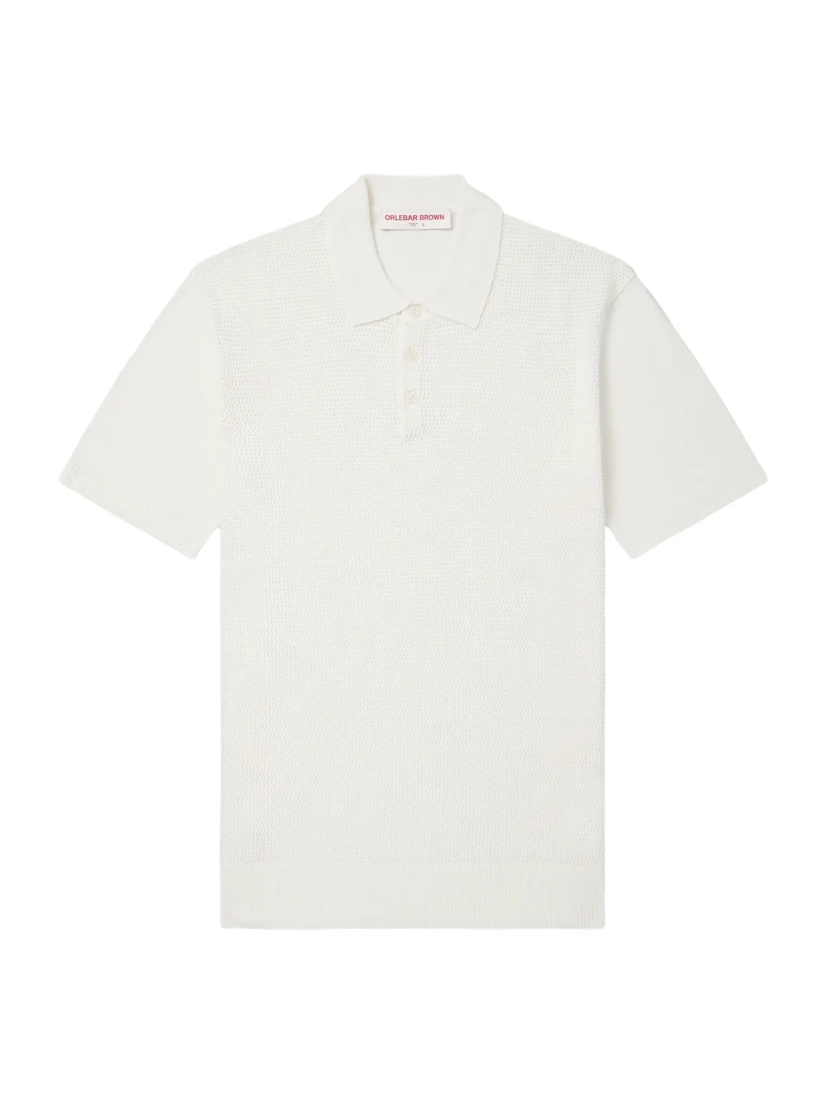 Burnham Tie Stitch II Silk and Cotton-Blend Polo Shirt - Men