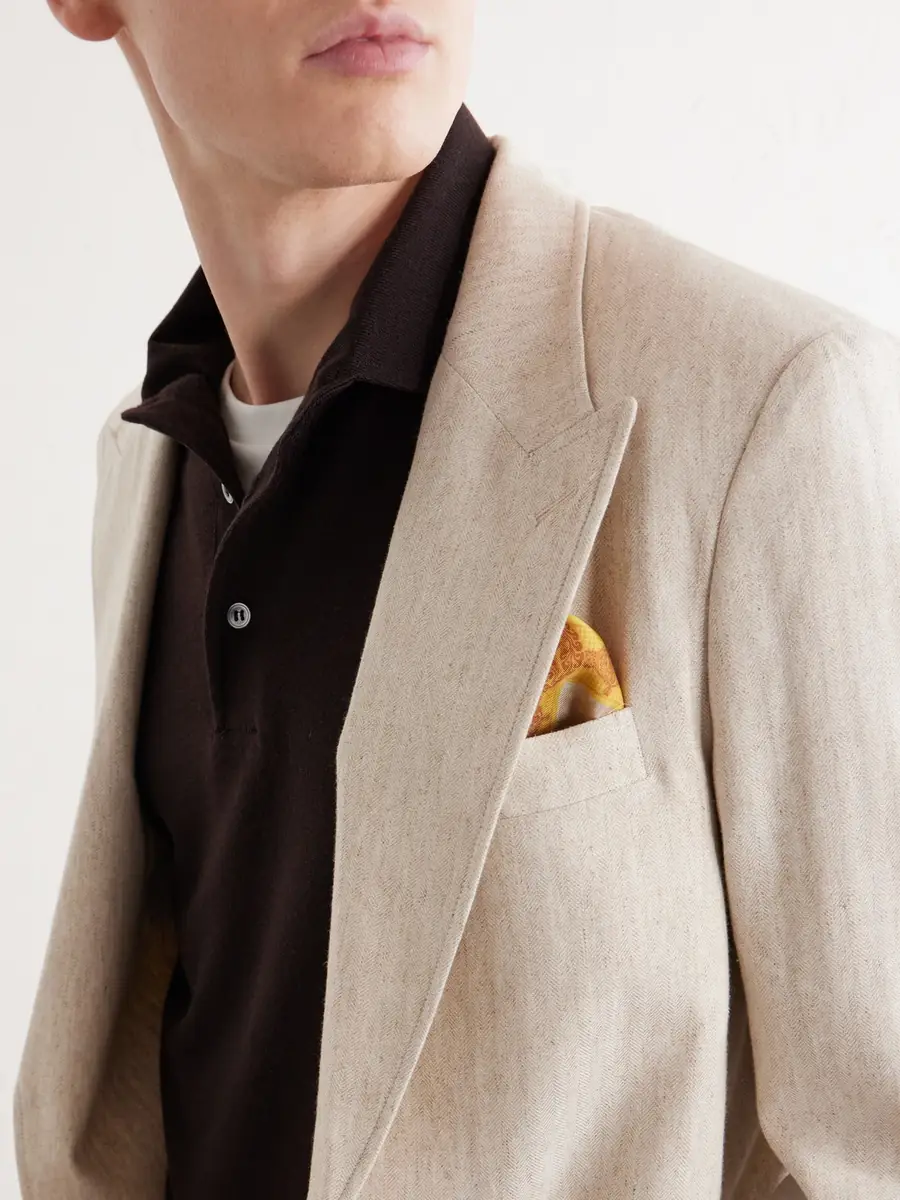 Lardini Virgin Wool Polo Sweater - Men | Thumbnail 5