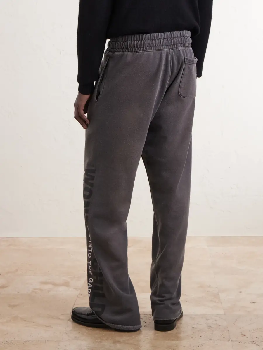 Paly Hollywood Bobby Driscoll Embellished Printed Cotton-Fleece Sweatpants - Men | Thumbnail 4 Paly Hollywood Bobby Driscoll Embellished Printed Cotton-Fleece Sweatpants - Men | Thumbnail 4