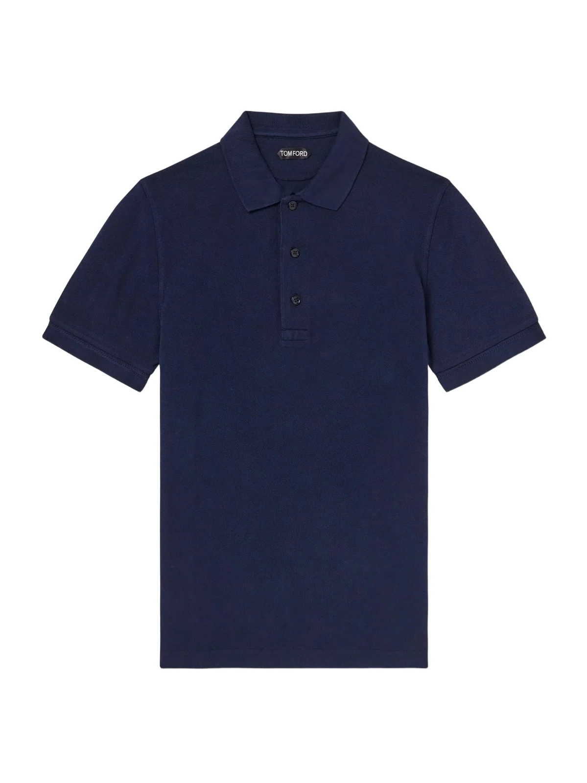 Slim-Fit Lyocell and Cotton-Blend Piqué Polo Shirt - Men Slim-Fit Lyocell and Cotton-Blend Piqué Polo Shirt - Men