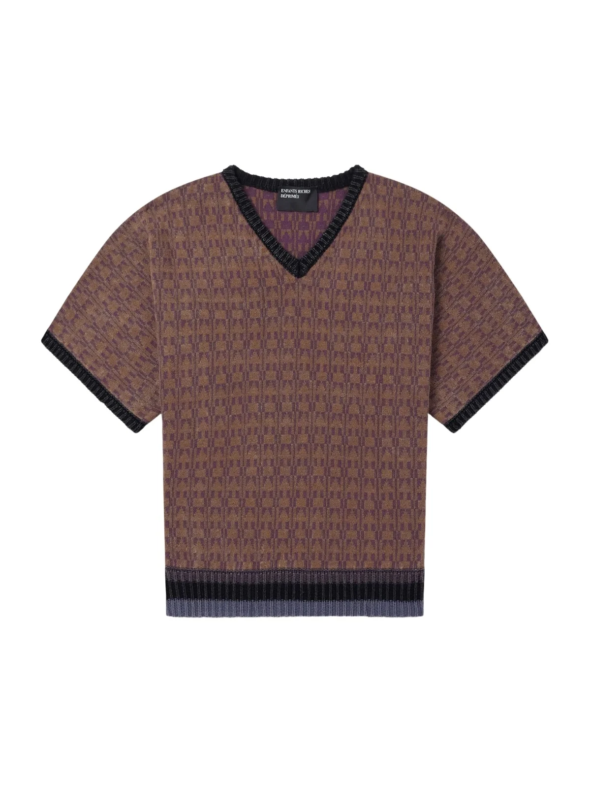 Enfants Riches Déprimés Vienna Cotton-Jacquard Sweater - Men