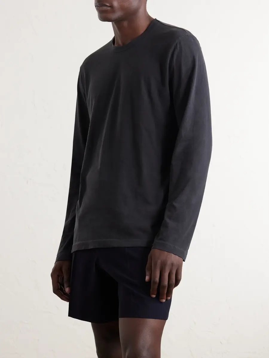 James Perse Cotton-Jersey T-Shirt - Men | Thumbnail 3 James Perse Cotton-Jersey T-Shirt - Men | Thumbnail 3