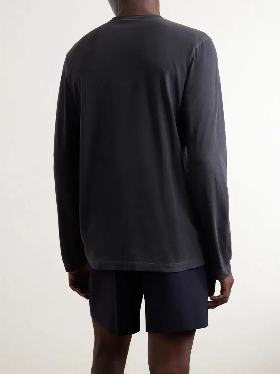 James Perse Cotton-Jersey T-Shirt - Men | Thumbnail 4 James Perse Cotton-Jersey T-Shirt - Men | Thumbnail 4
