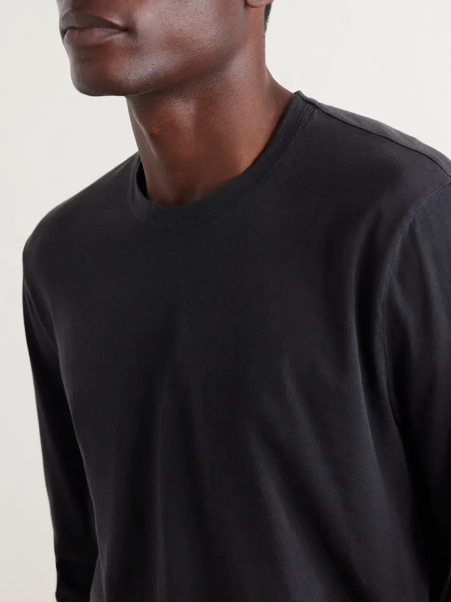 James Perse Cotton-Jersey T-Shirt - Men | Thumbnail 5 James Perse Cotton-Jersey T-Shirt - Men | Thumbnail 5