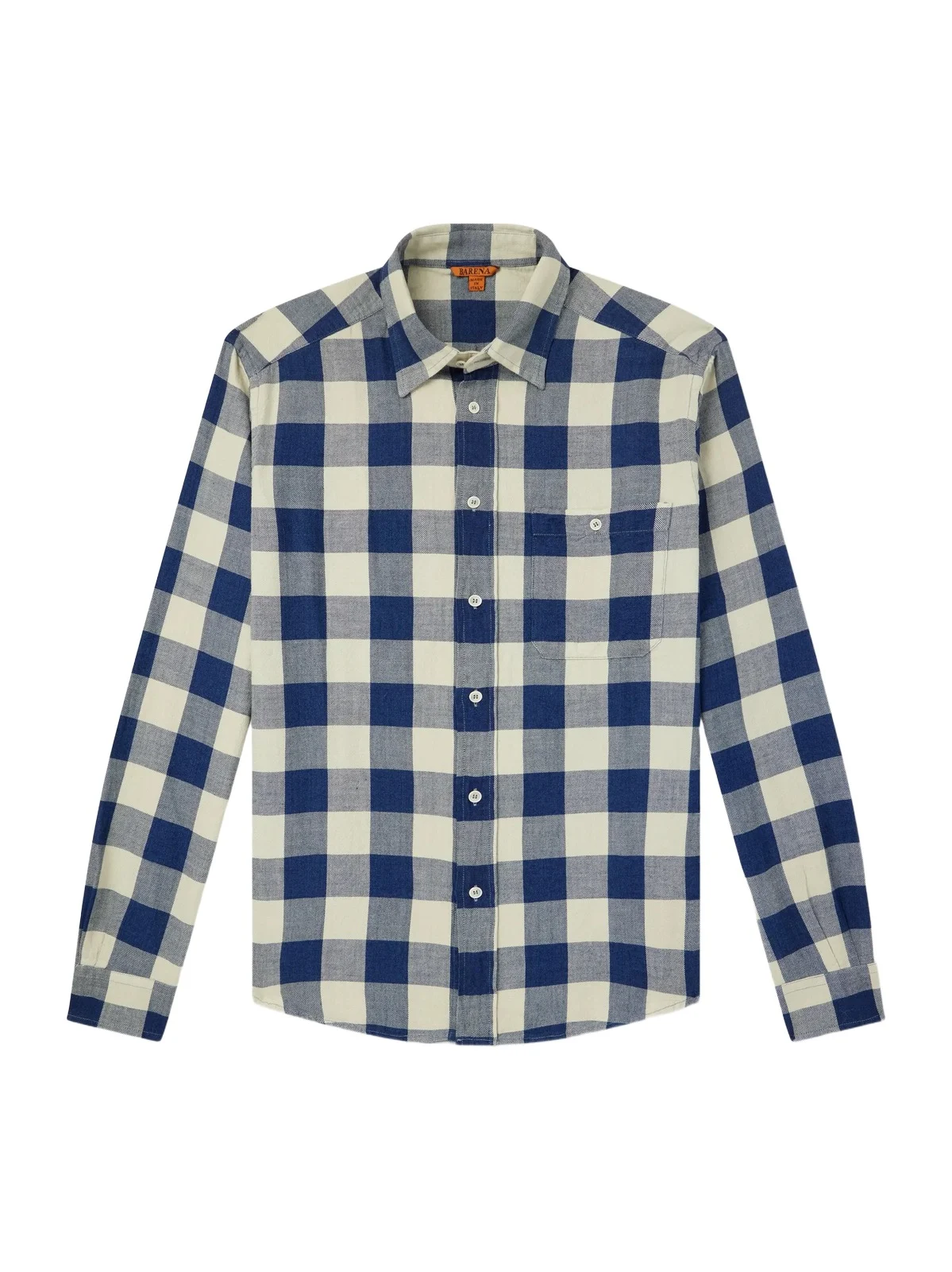Barena Checked Cotton-Twill Shirt - Men