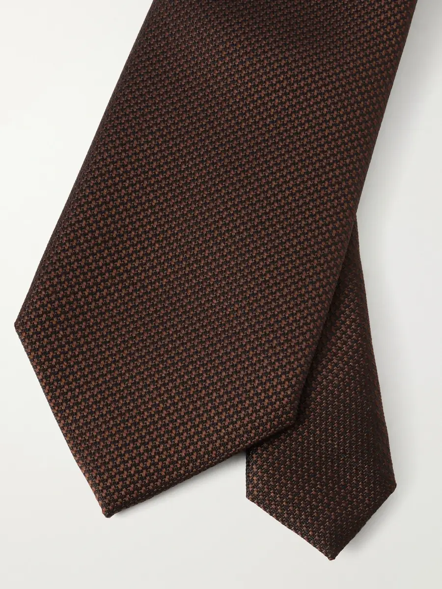 Tom Ford 7cm Silk-Jacquard Tie - Men | Thumbnail 4 Tom Ford 7cm Silk-Jacquard Tie - Men | Thumbnail 4