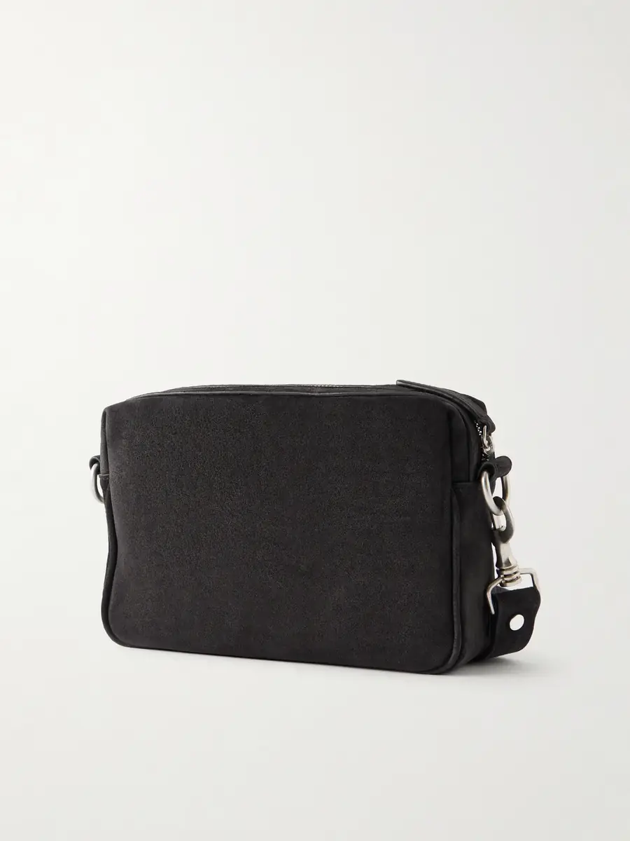 Officine Creative Quentin 25 Suede Messenger Bag - Men | Thumbnail 4 Officine Creative Quentin 25 Suede Messenger Bag - Men | Thumbnail 4