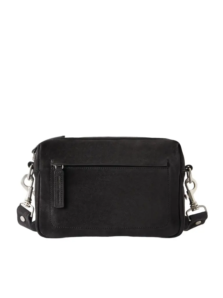 Officine Creative Quentin 25 Suede Messenger Bag - Men | Image 1 Officine Creative Quentin 25 Suede Messenger Bag - Men | Image 1