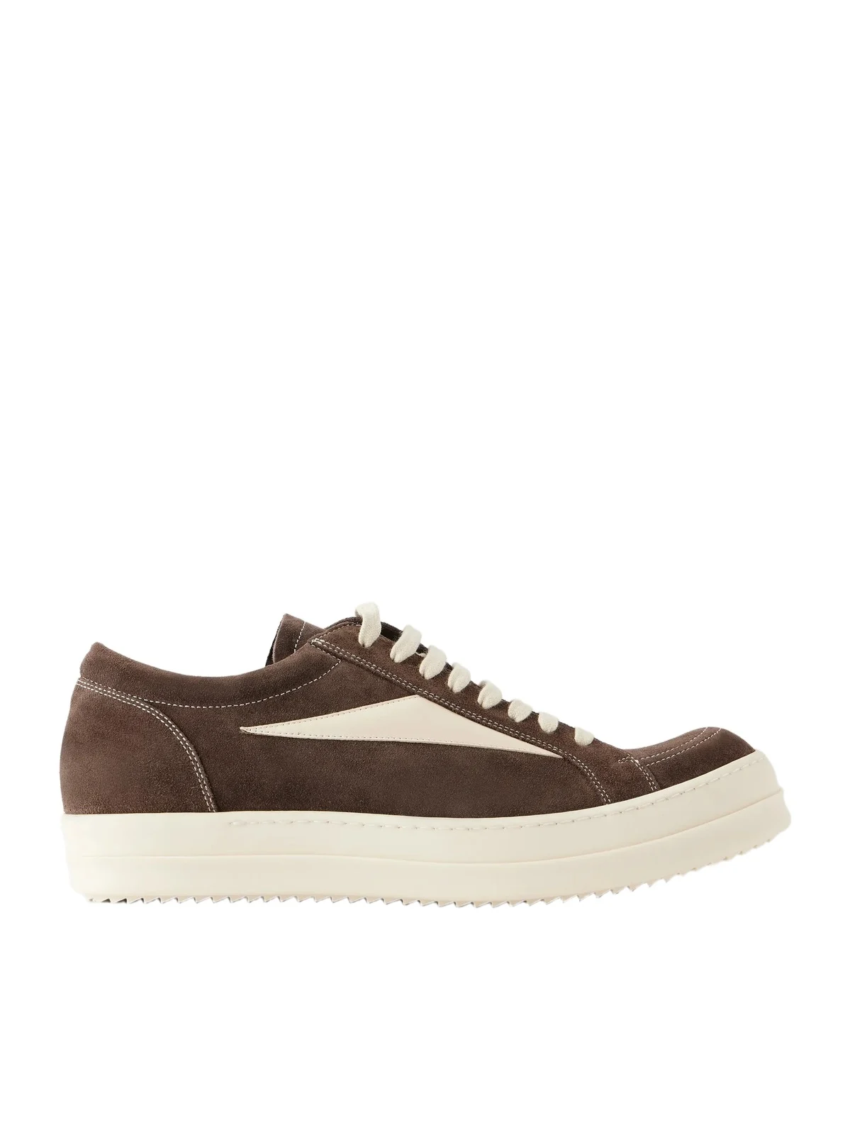 Vintage Full-Grain Leather-Trimmed Suede and Rubber Sneakers - Men