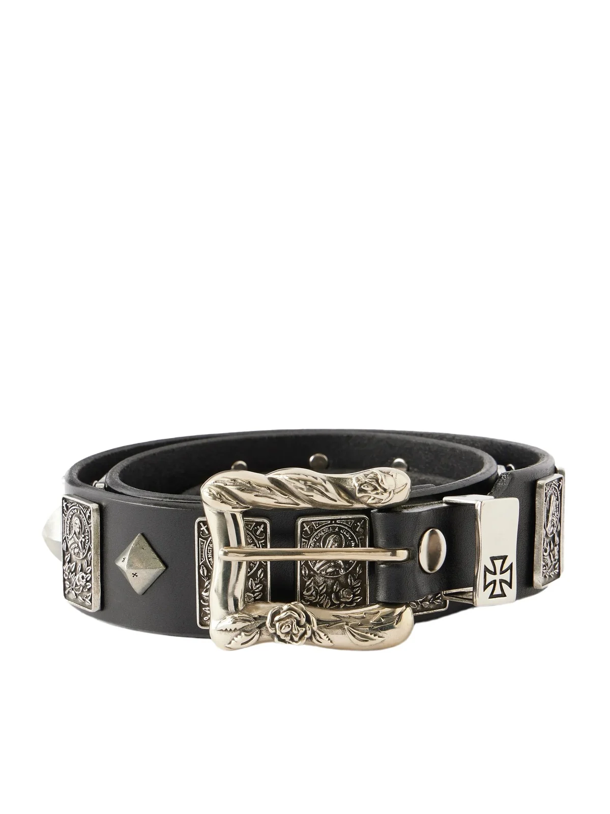 Enfants Riches Déprimés St.Teresa 6cm Studded Leather Belt - Men