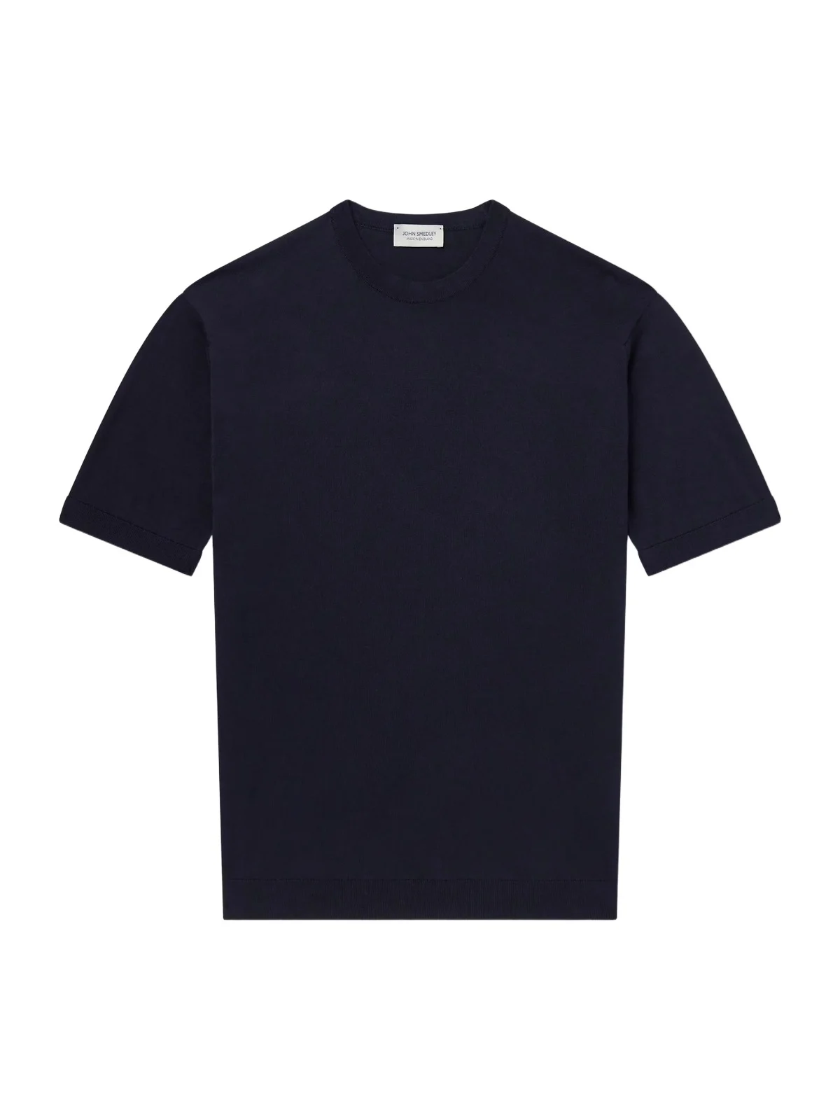John Smedley Torin SS Cotton-Knitted T-Shirt - Men