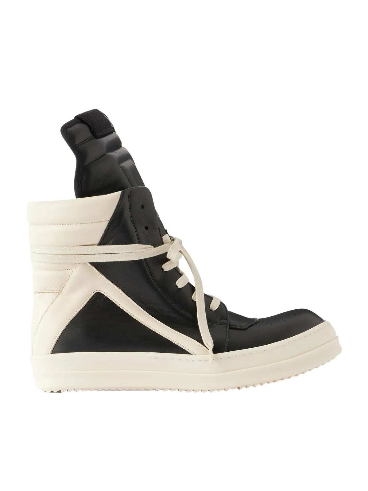Geobasket Panelled Leather and Rubber Sneakers - Men