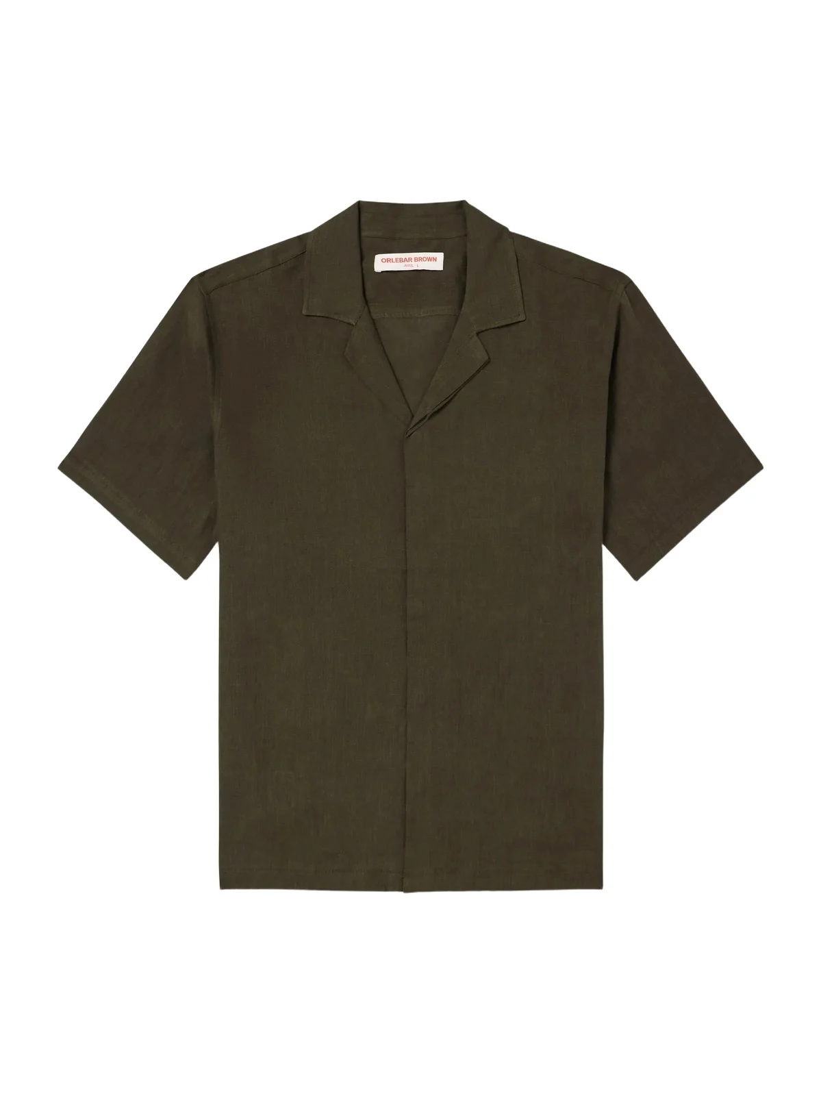 Maitan II Camp-Collar Linen Shirt - Men