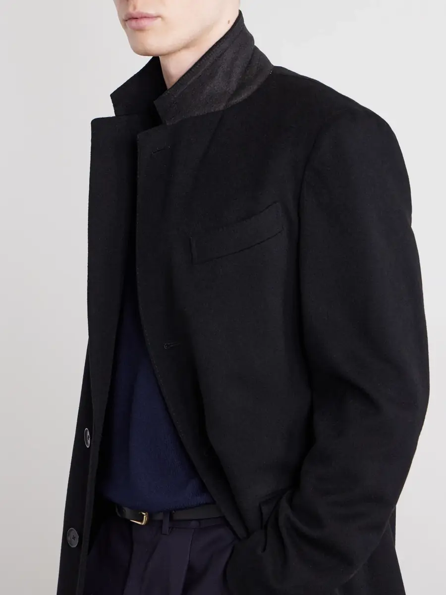 Caruso Aida Wool Coat - Men | Thumbnail 5