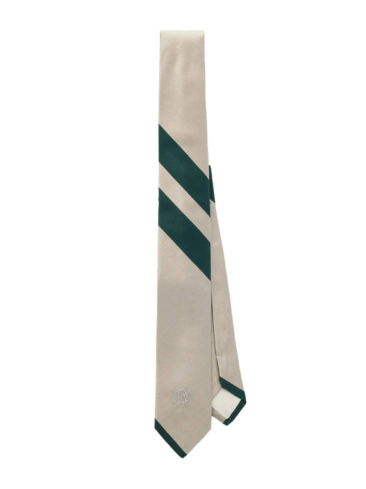 Enfants Riches Déprimés 7cm Foxhole Logo-Embroidered Silk-Shantung Tie - Men