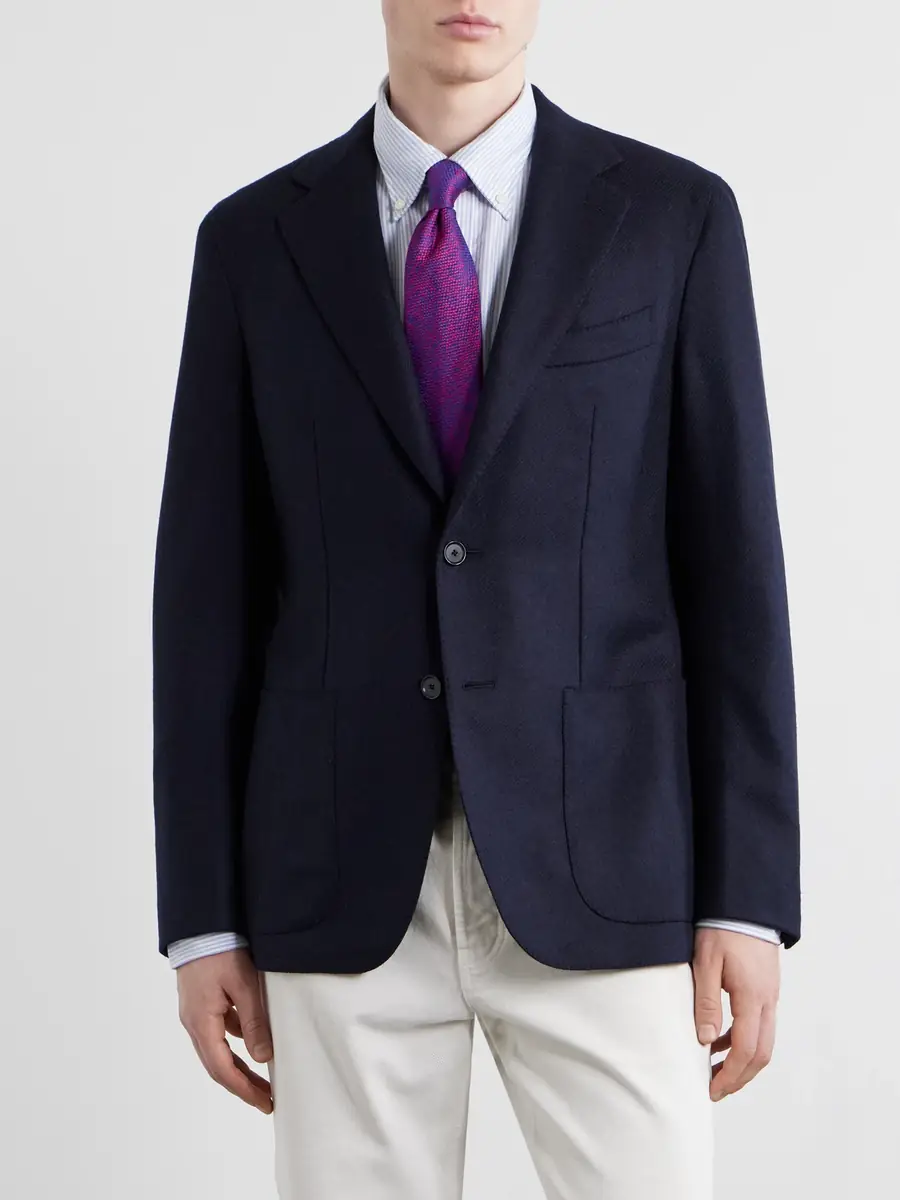 Caruso Aida Wool and Cashmere-Blend Twill Blazer - Men | Thumbnail 3 Caruso Aida Wool and Cashmere-Blend Twill Blazer - Men | Thumbnail 3