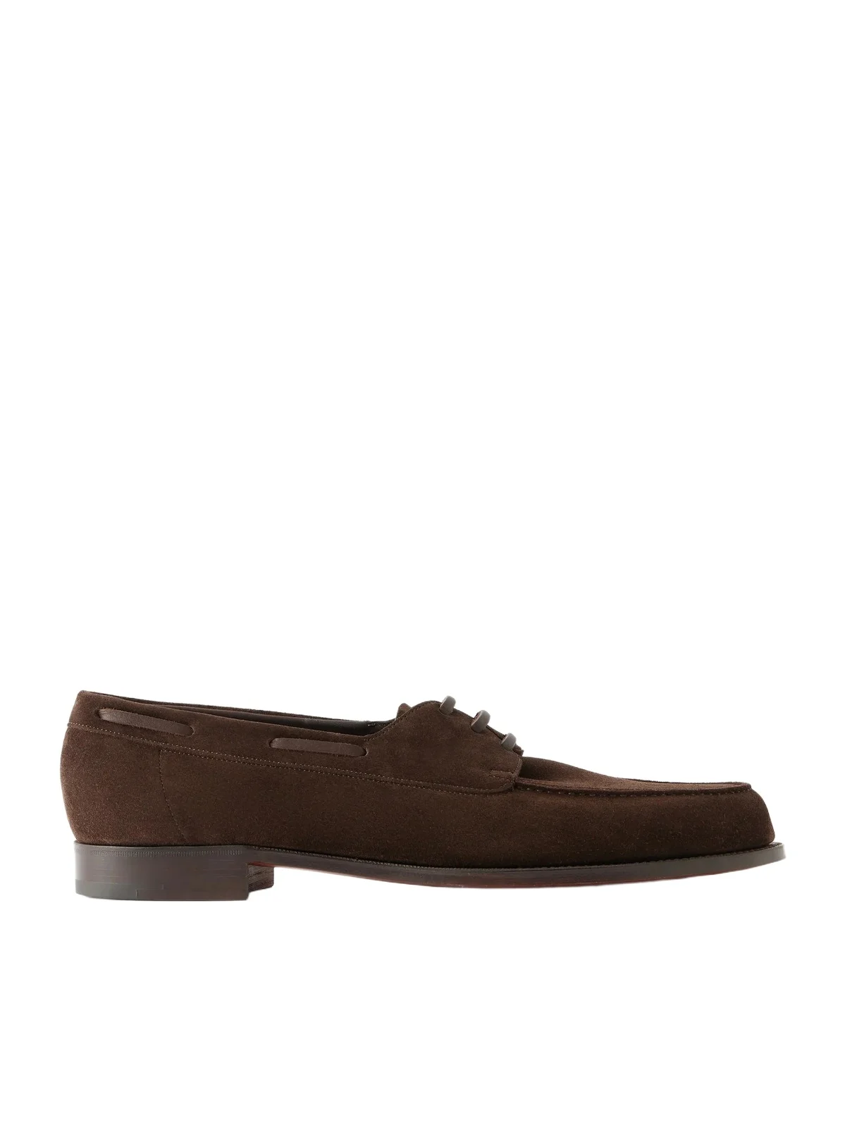 Edward Green Saltash Suede Boat Shoes - Men