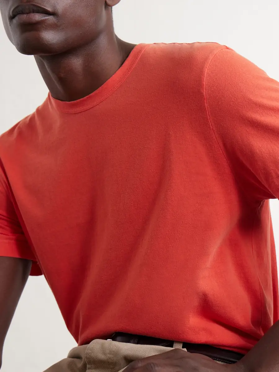 James Perse Cotton-Jersey T-Shirt - Men | Thumbnail 5 James Perse Cotton-Jersey T-Shirt - Men | Thumbnail 5