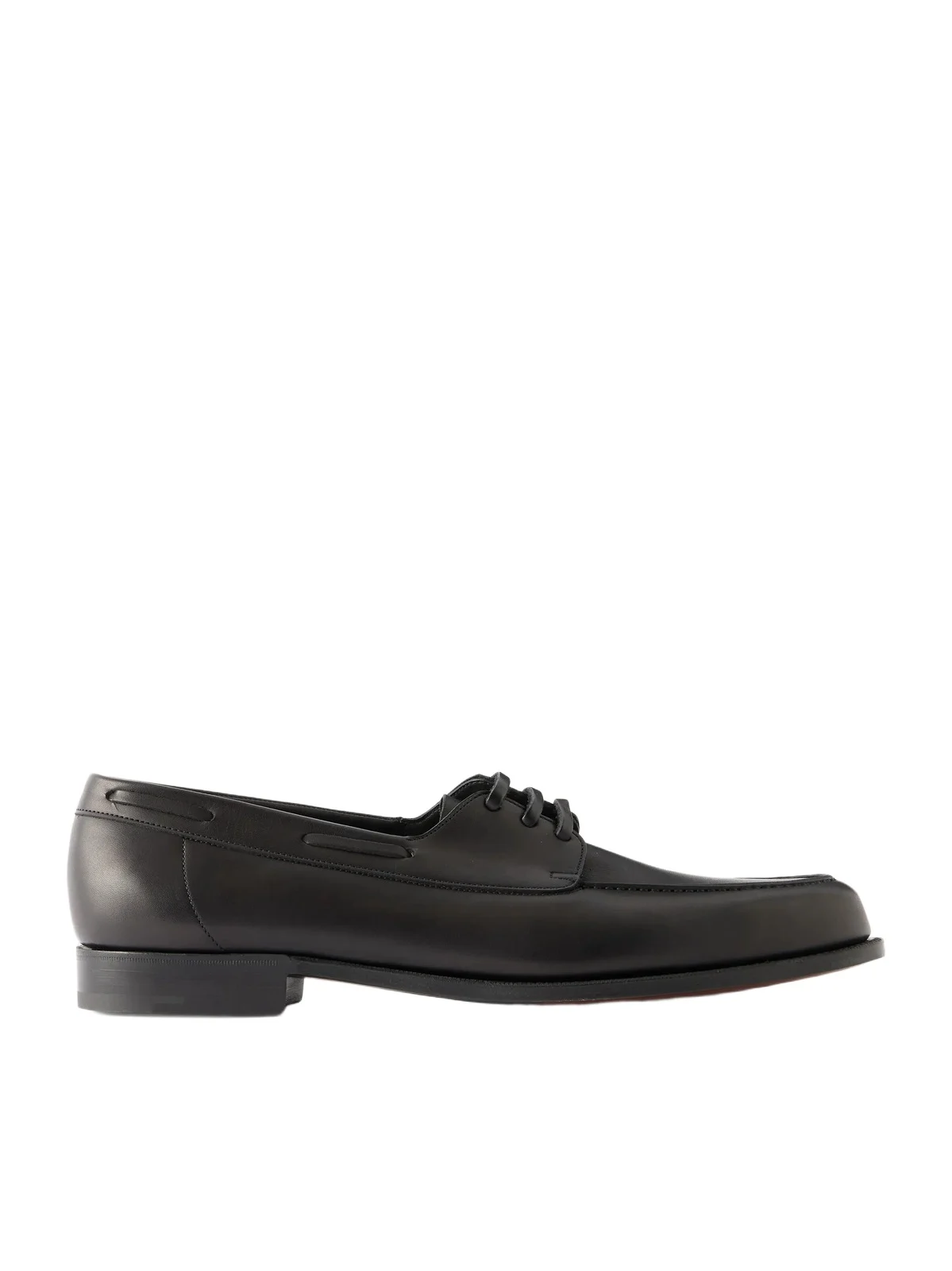 Edward Green Saltash Leather Boat Shoes - Men
