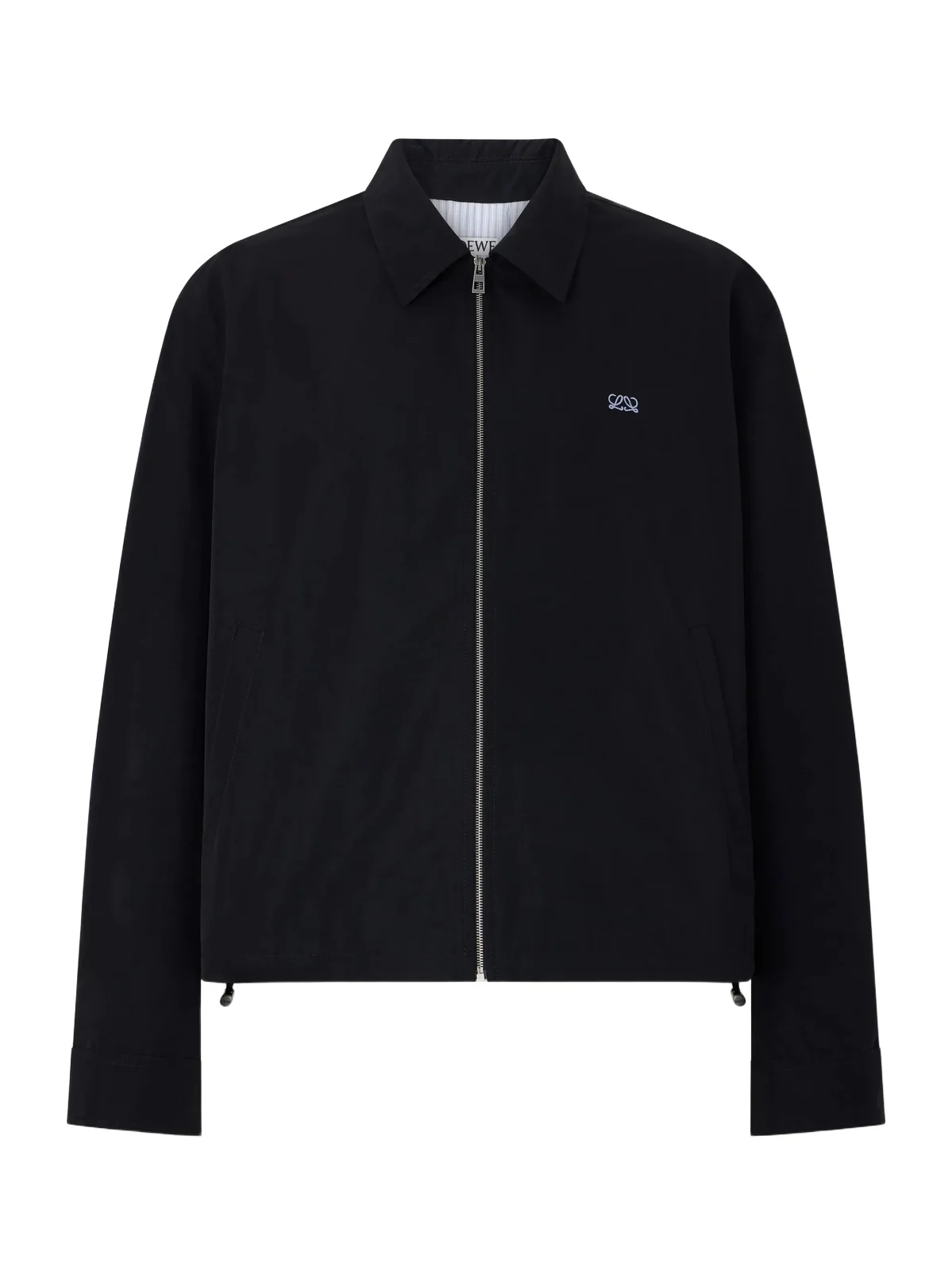 Logo-Embroidered Cotton-Blend Jacket - Men Logo-Embroidered Cotton-Blend Jacket - Men