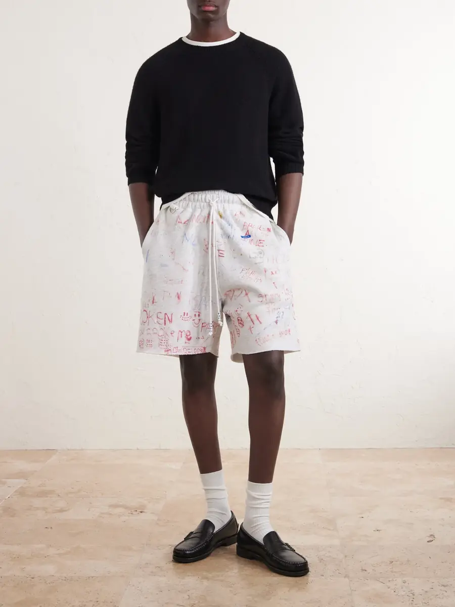 Paly Hollywood Joshua Tree Printed Cotton-Jersey Shorts - Men | Thumbnail 2 Paly Hollywood Joshua Tree Printed Cotton-Jersey Shorts - Men | Thumbnail 2