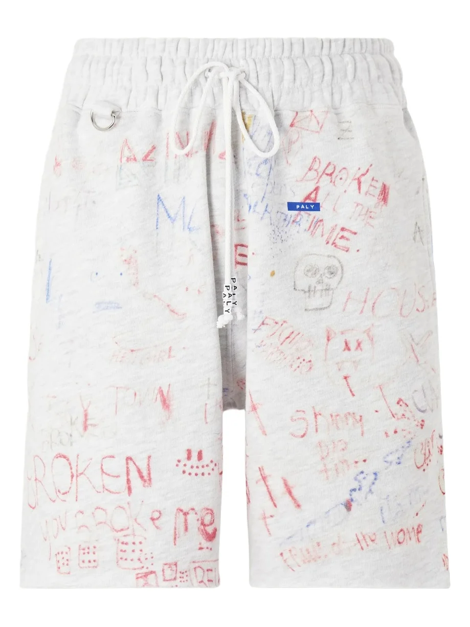 Joshua Tree Printed Cotton-Jersey Shorts - Men