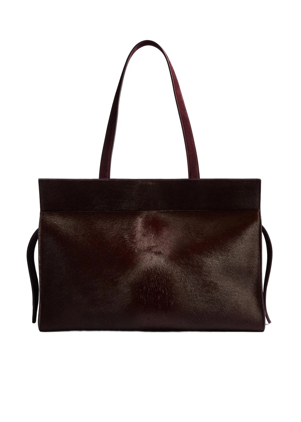 Crosby Bag In Rouge Noir Suede Crosby Bag In Rouge Noir Suede