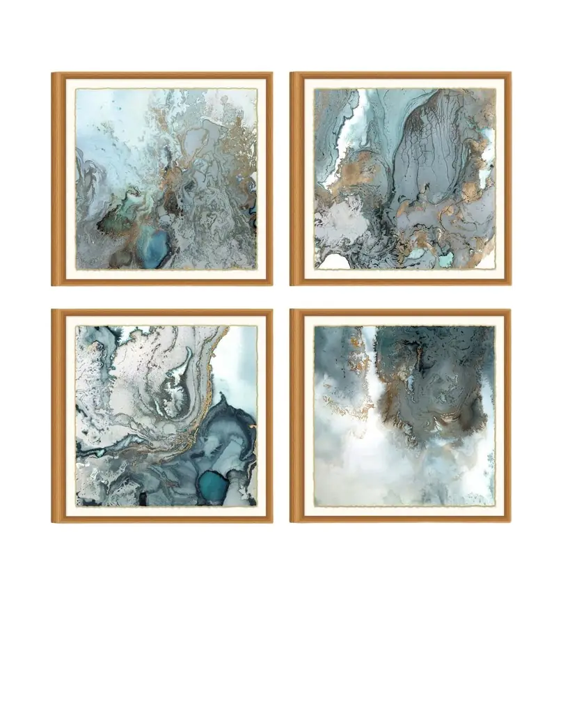 Wendover Art Group "Balance" Giclee Canvas Art, Set of 4