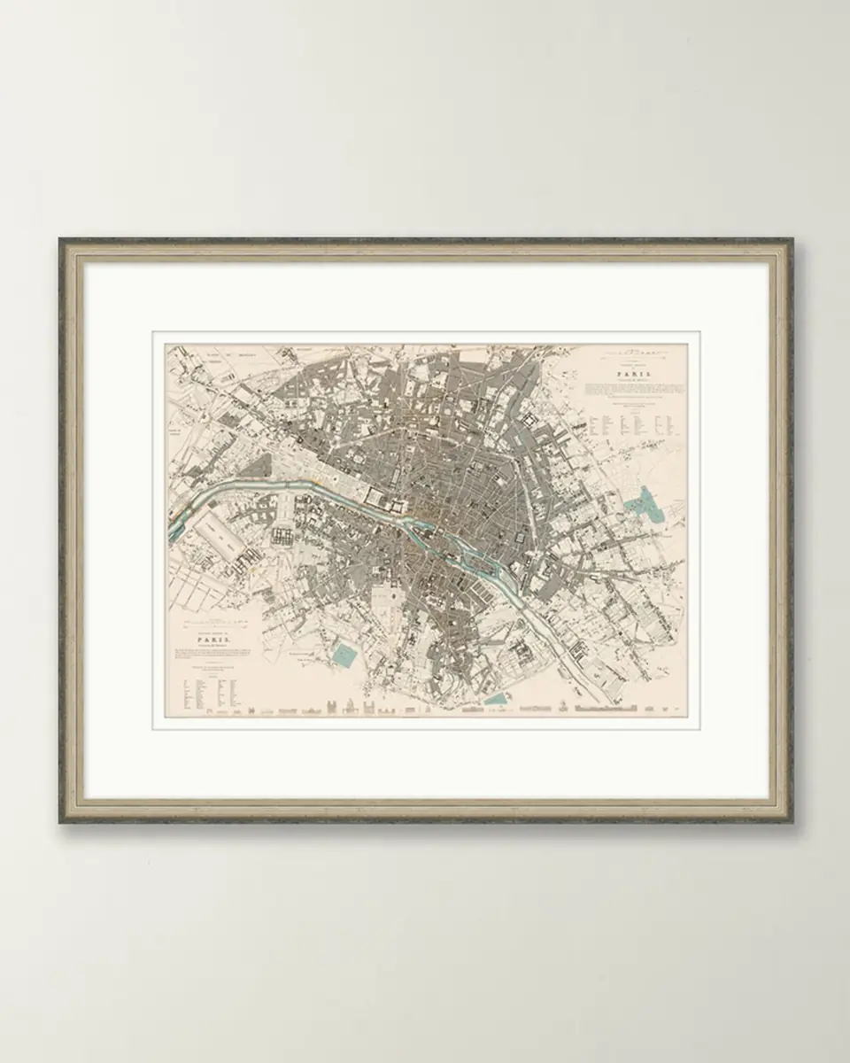 Wendover Art Group European Map - Paris | Thumbnail 3