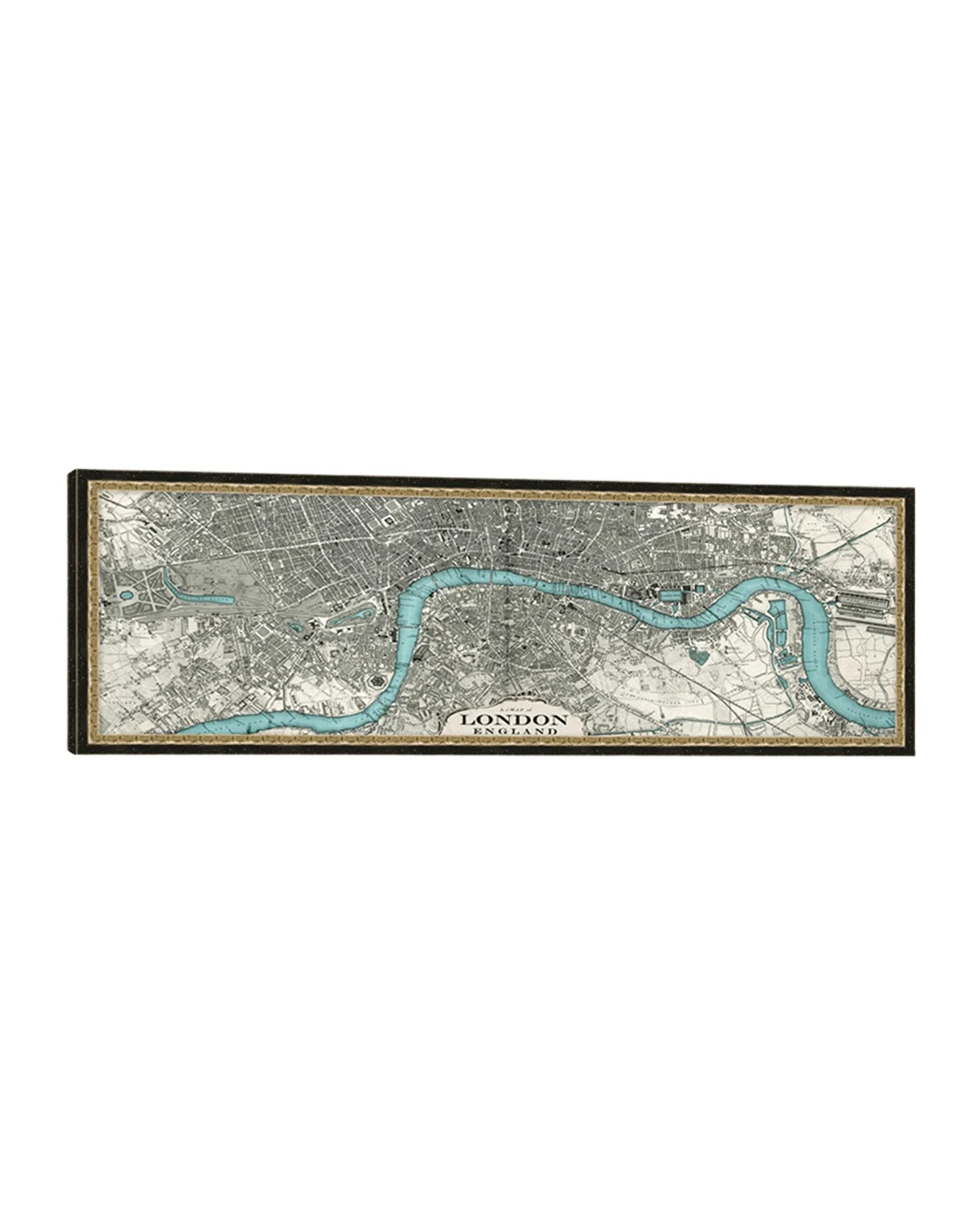Wendover Art Group River Map London