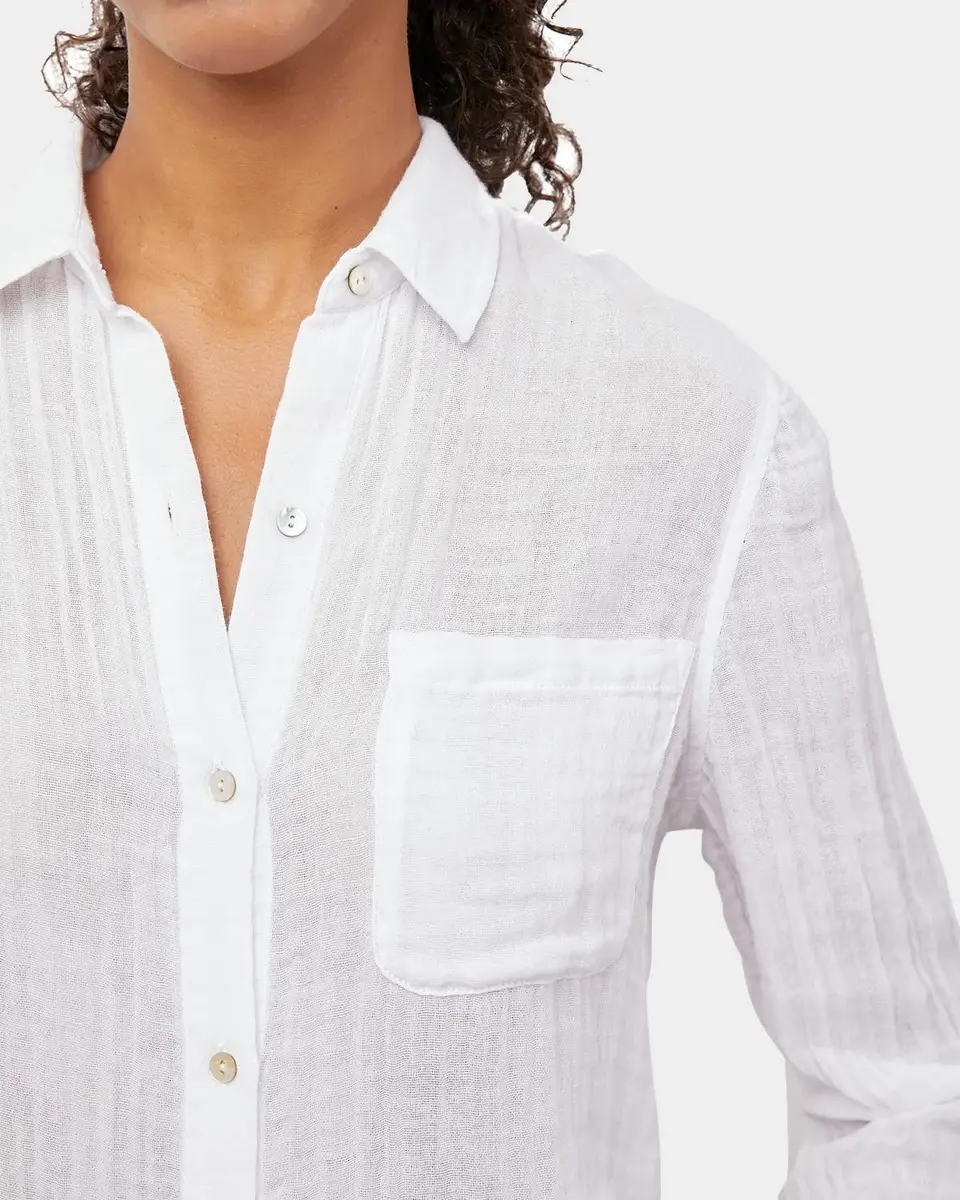 RAILS Ellis Button-Down Long-Sleeve Solid Shirt | Thumbnail 5 RAILS Ellis Button-Down Long-Sleeve Solid Shirt | Thumbnail 5