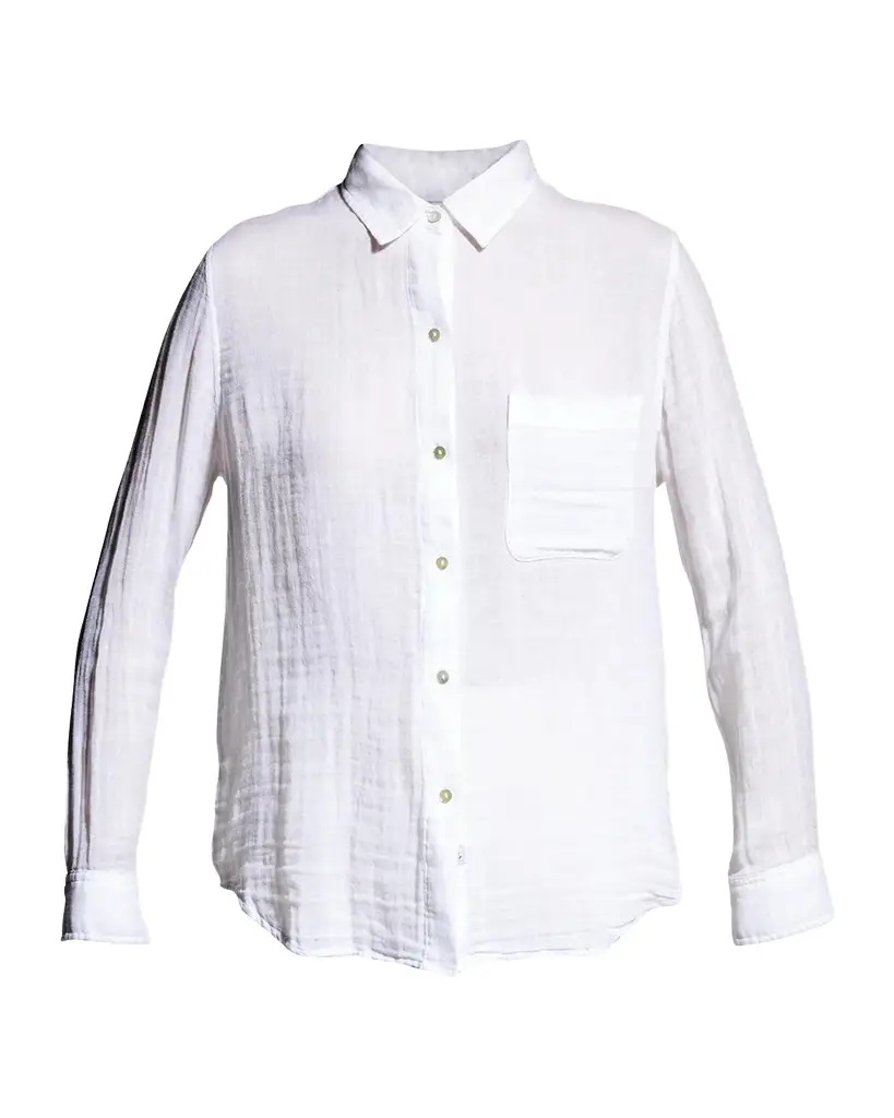 Ellis Button-Down Long-Sleeve Solid Shirt Ellis Button-Down Long-Sleeve Solid Shirt