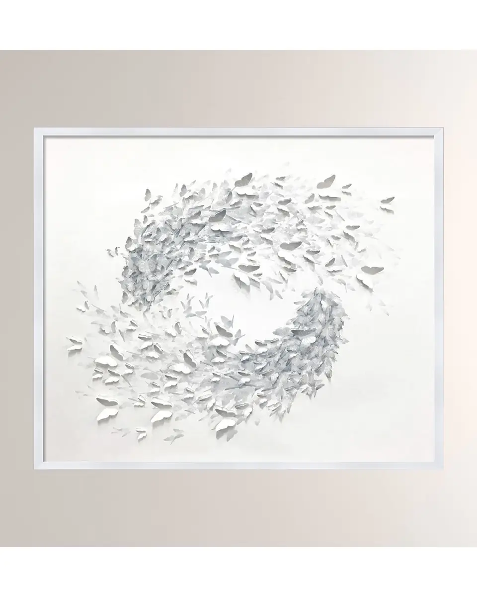 Wendover Art Group 'Butterfly Swirl Shadowbox ' Wall Art | Thumbnail 2