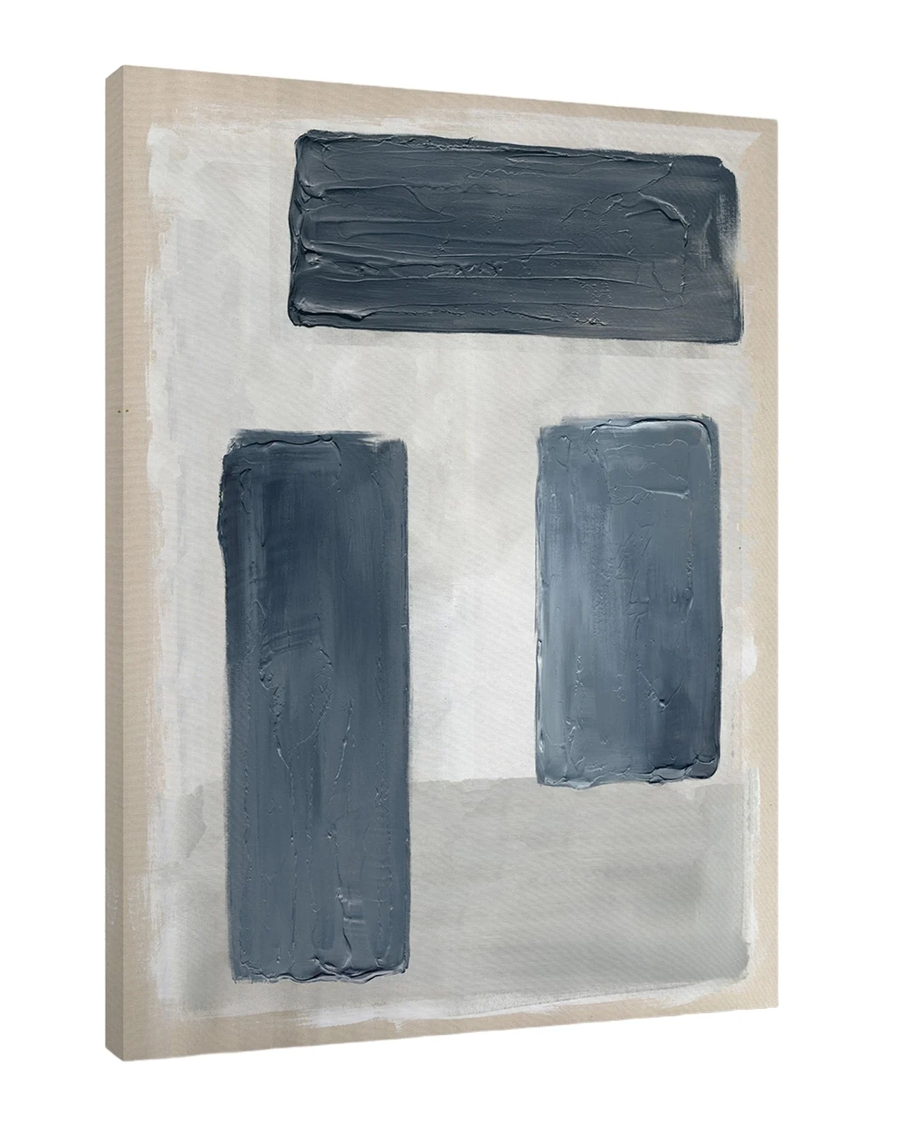 Wendover Art Group Denim Texture Abstract 2 Giclee
