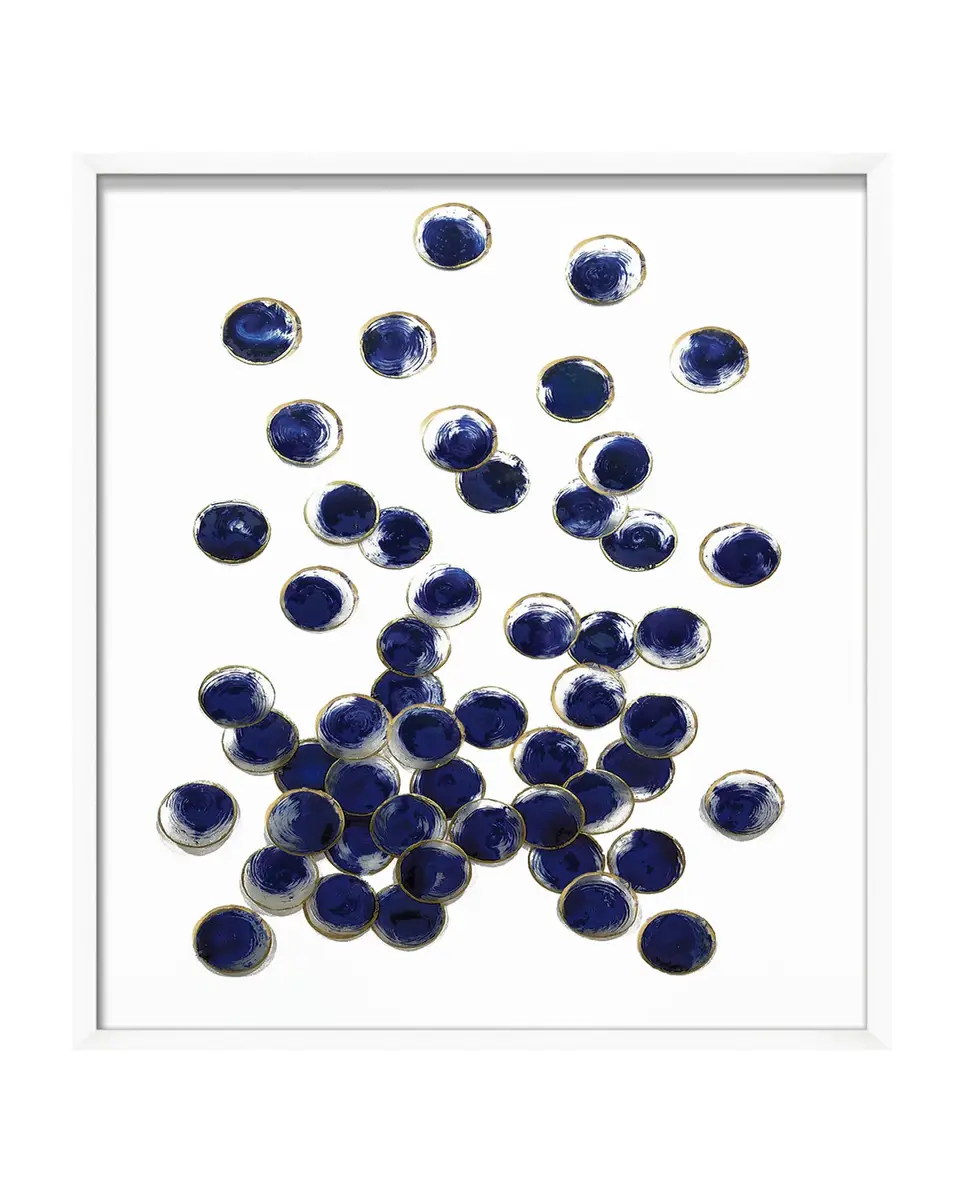 Wendover Art Group "Grand Blue Capiz 2" Giclee Print | Thumbnail 2