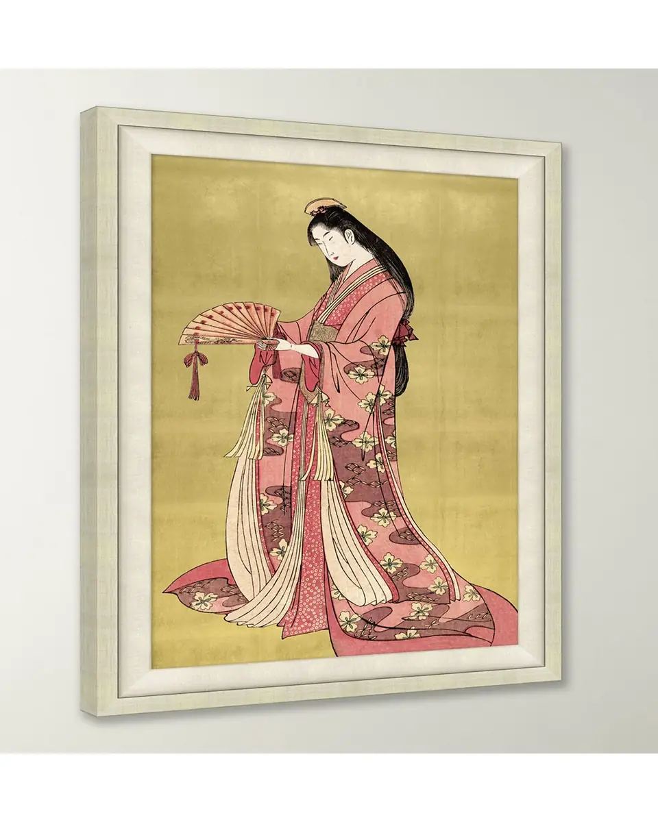 Wendover Art Group "Floral Geisha 1" Wall Art | Thumbnail 3 Wendover Art Group "Floral Geisha 1" Wall Art | Thumbnail 3